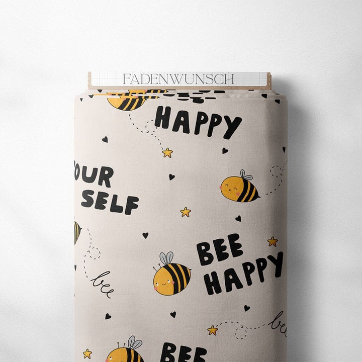 Vorbestellung | "Biene Bee-Happy Schwarz" fadenwunsch 