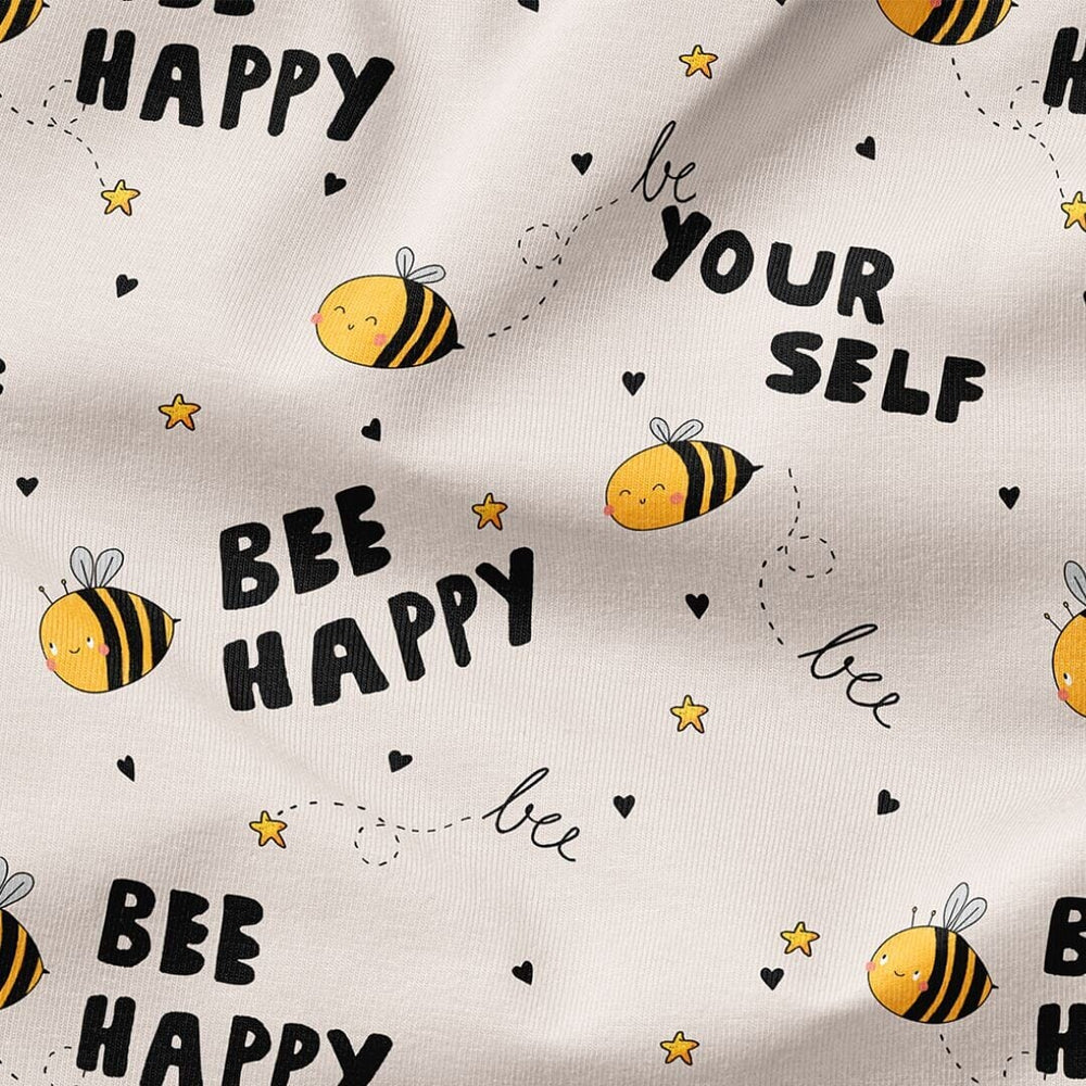 Vorbestellung | "Biene Bee-Happy Schwarz" fadenwunsch 