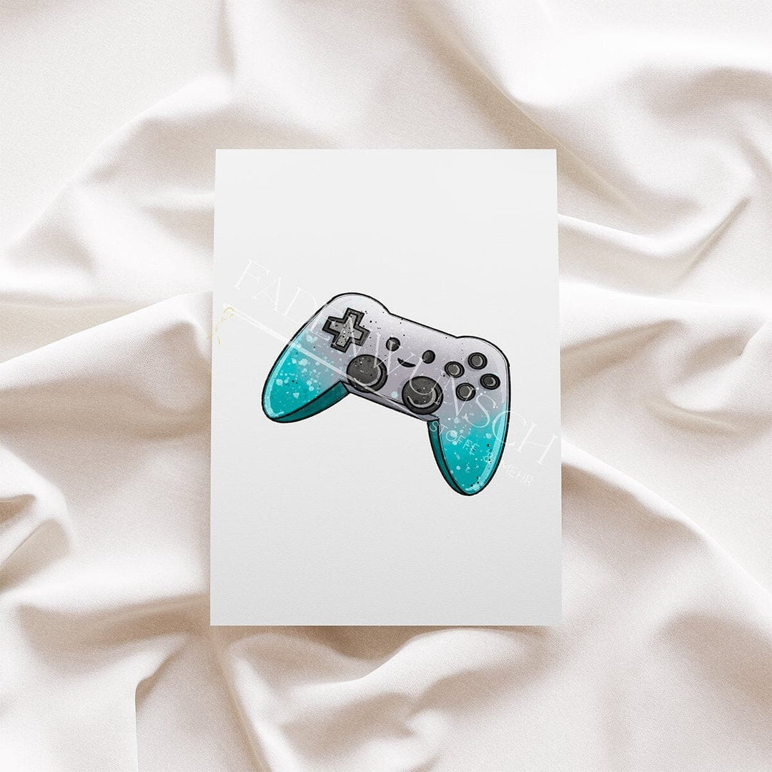 Vorbestellung | Bügelbild "Chill Time - Controller" fadenwunsch 