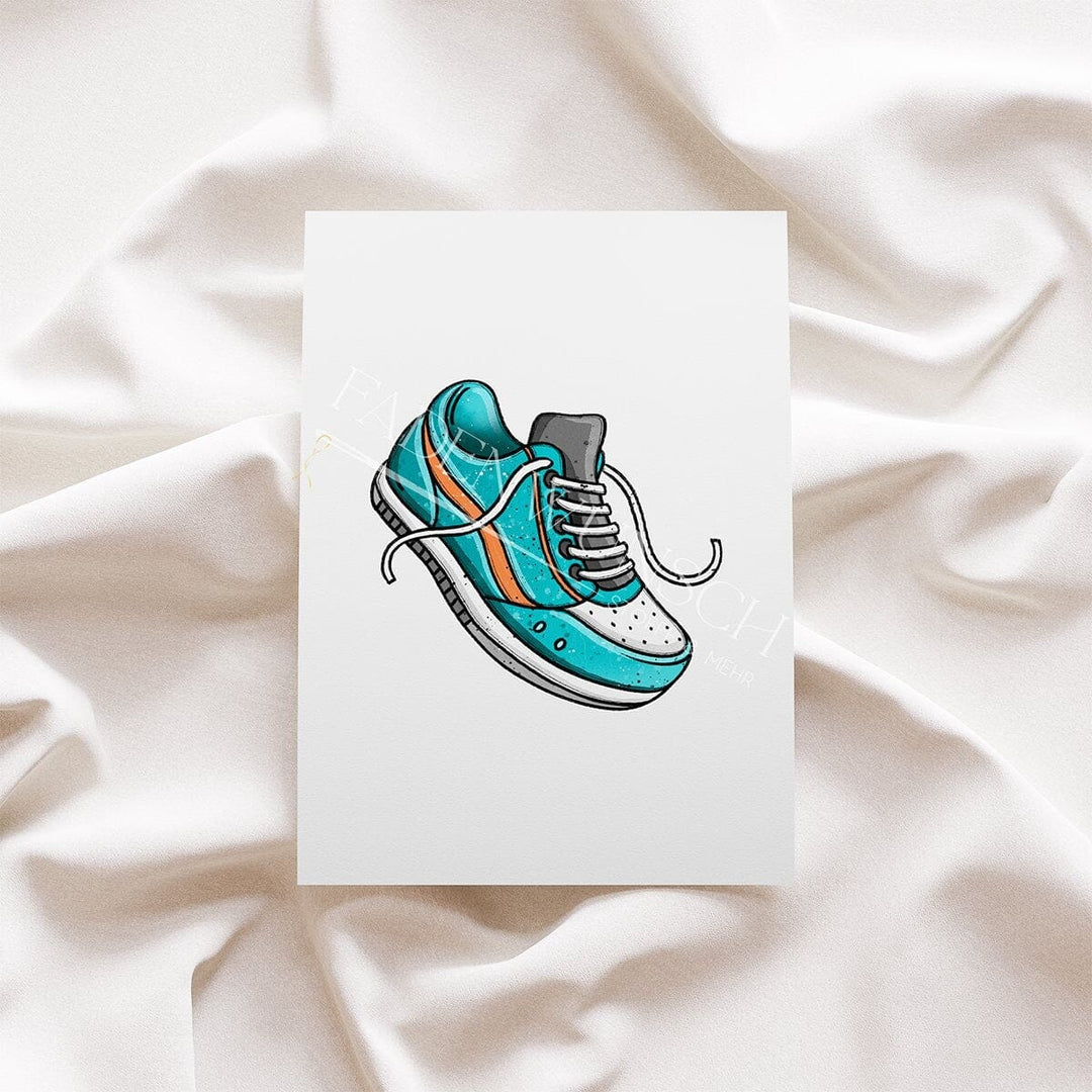 Vorbestellung | Bügelbild "Chill Time - Sneaker" fadenwunsch 