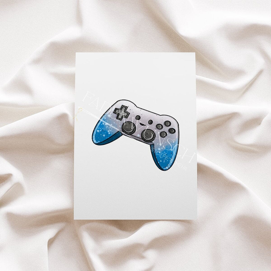 Vorbestellung | Bügelbild "Chill Time - Urban Sky - Controller" fadenwunsch 