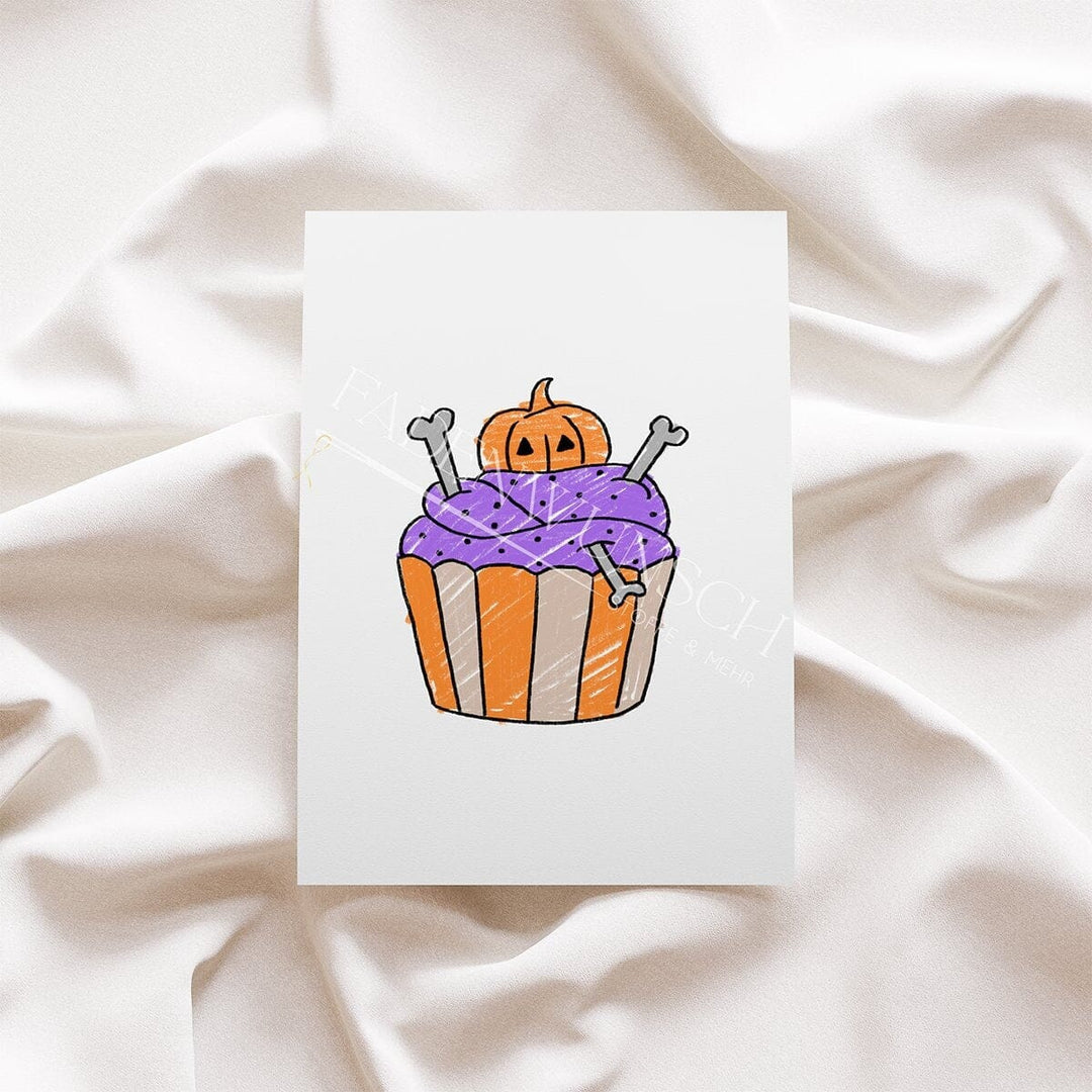 Vorbestellung | Bügelbild "Halloween-Sweets - 3" | Halloween fadenwunsch 