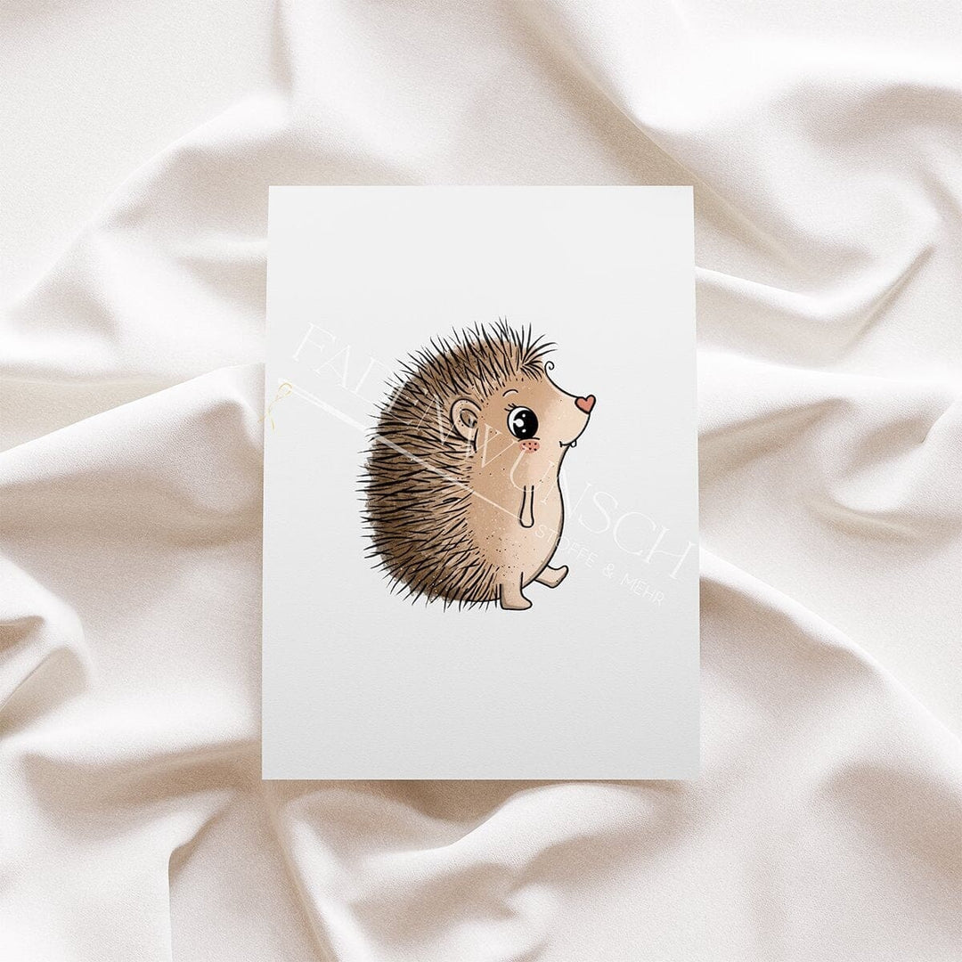 Vorbestellung | Bügelbild "Igel Anna" fadenwunsch 