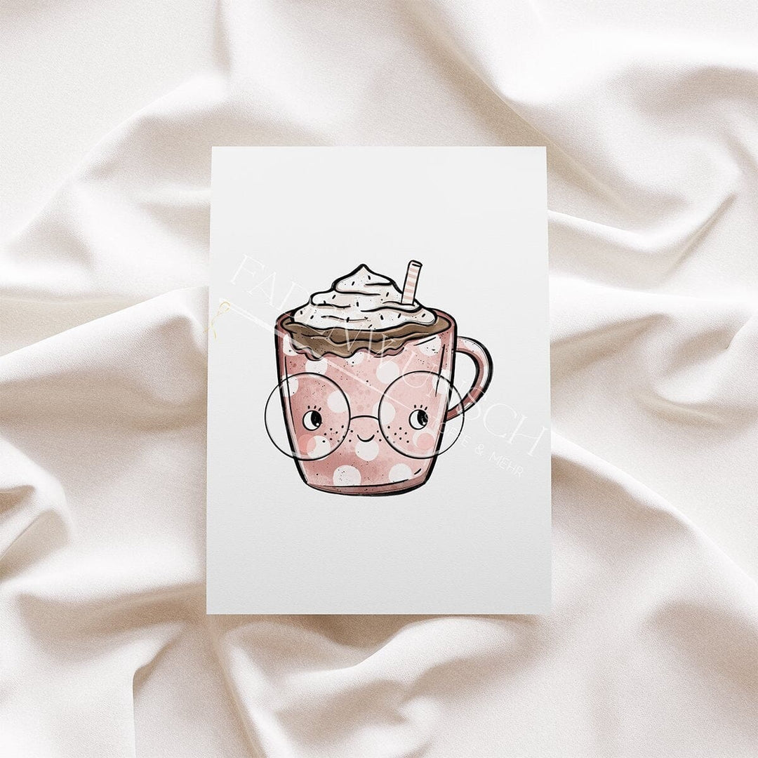 Vorbestellung | Bügelbild "Kakao Tag - Sweet Cream - große Tasse" fadenwunsch 