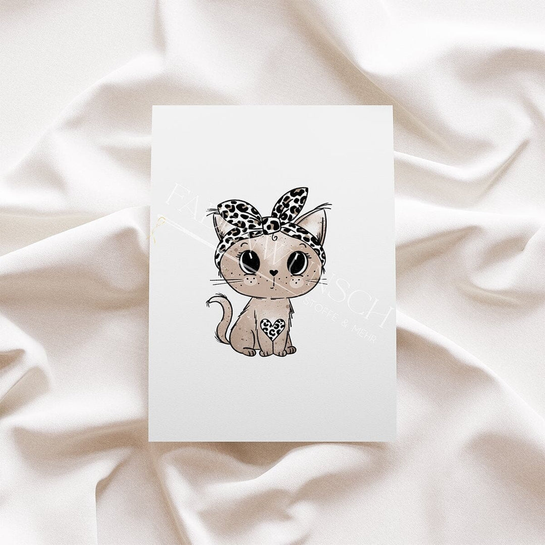 Vorbestellung | Bügelbild "Leo Kitty" fadenwunsch 
