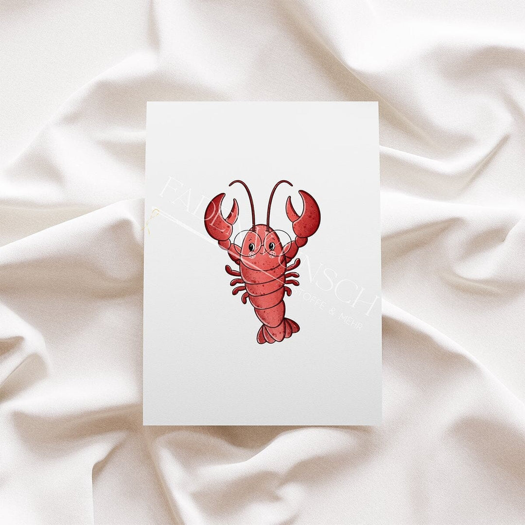 Vorbestellung | Bügelbild "Lobster" fadenwunsch 