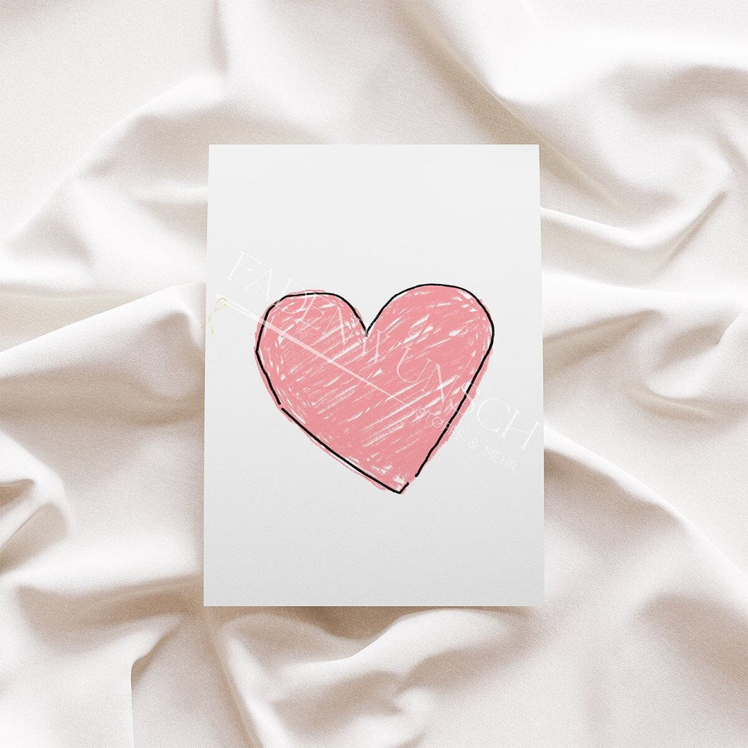 Vorbestellung | Bügelbild "Scratchi Love - Rosa" fadenwunsch 