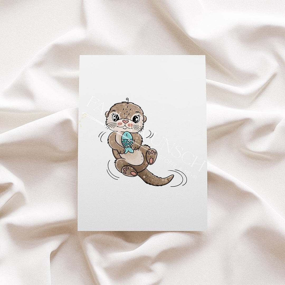 Vorbestellung | Bügelbild "Otterchen" fadenwunsch 