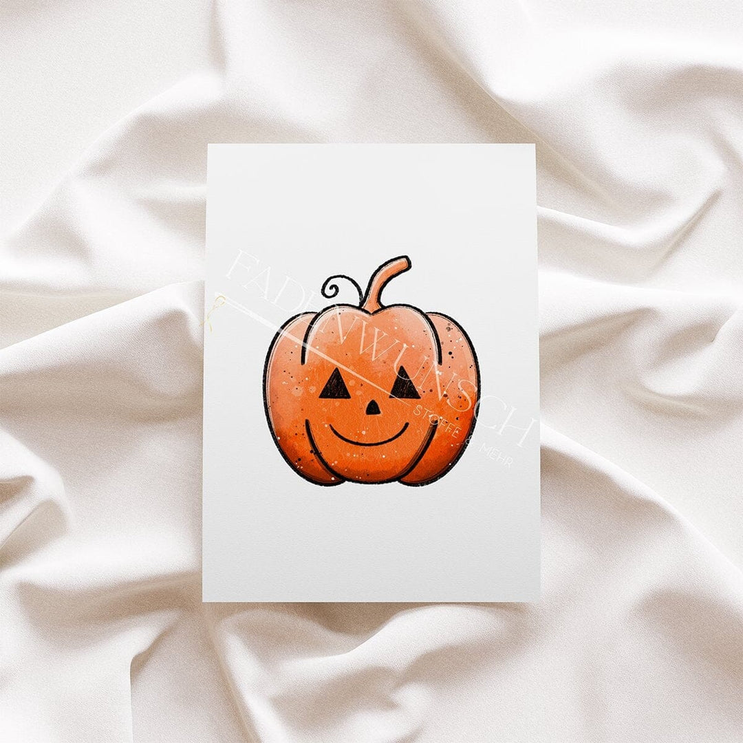 Vorbestellung | Bügelbild "Gespenst - Spooky Fun - Kürbis" | Halloween fadenwunsch 