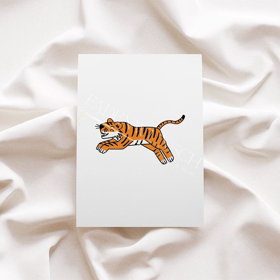 Vorbestellung | Bügelbild "Tiger Team 2" fadenwunsch 