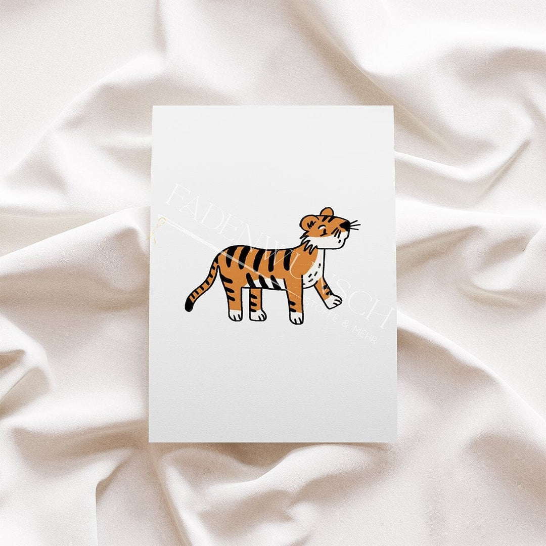 Vorbestellung | Bügelbild "Tiger Team 3" fadenwunsch 