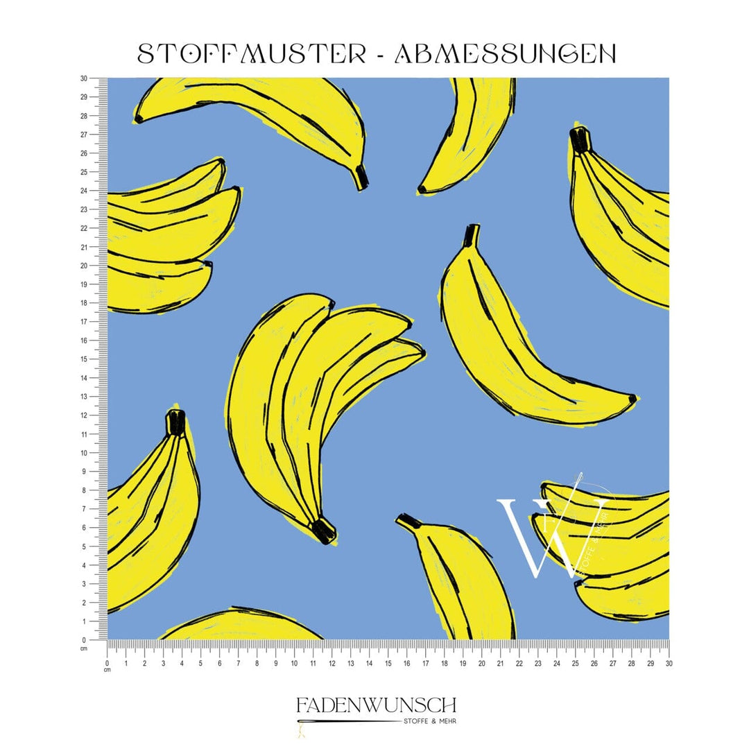 Vorbestellung | "Banana Scratch - Blau fadenwunsch 