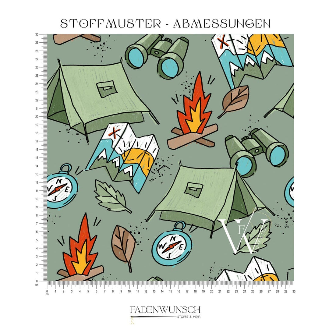 Vorbestellung | "Camping Scratch" fadenwunsch 
