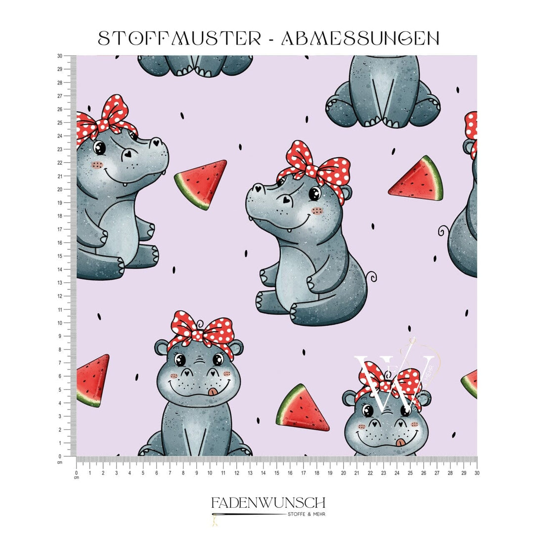 Vorbestellung | "Hippo - Flieder" fadenwunsch 