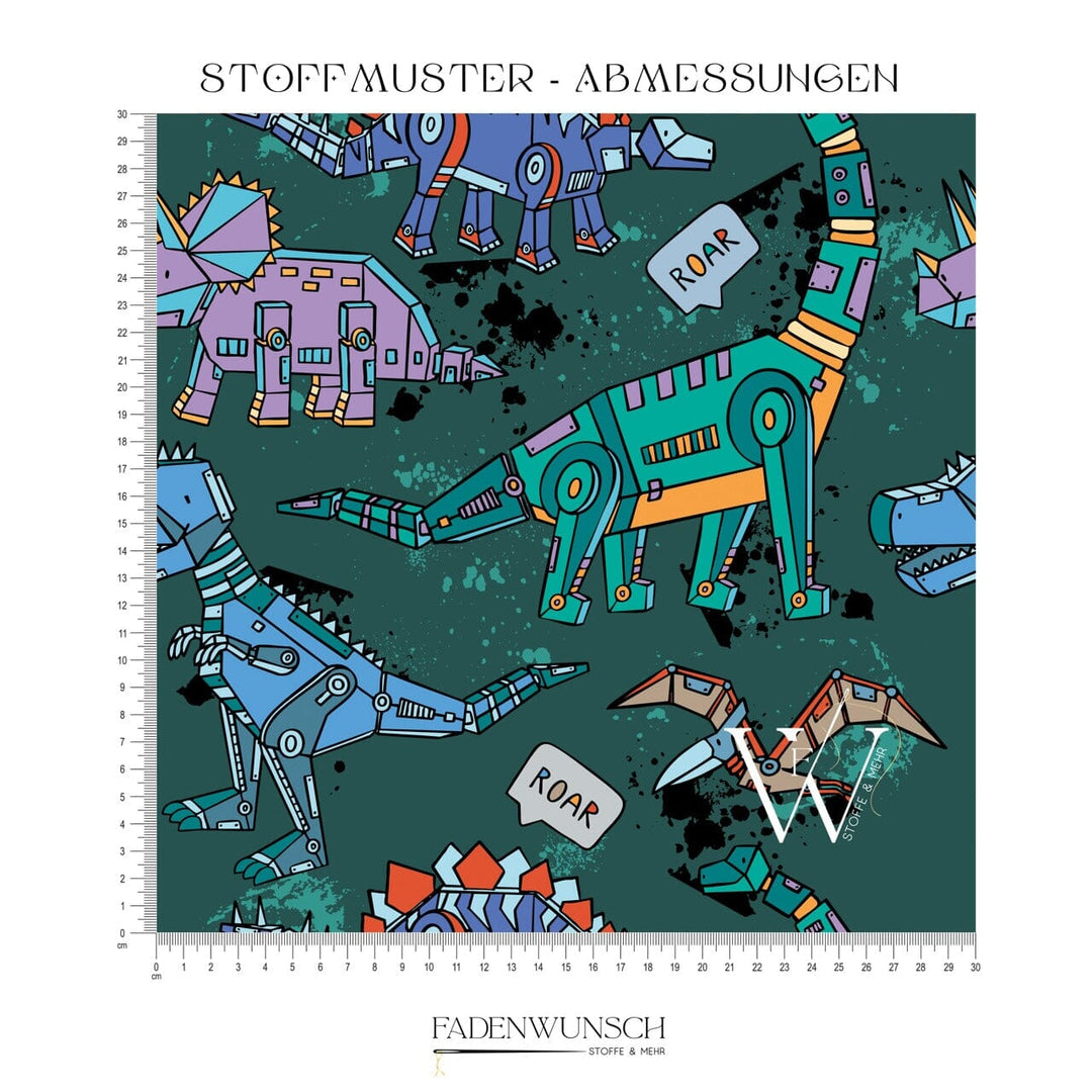 Vorbestellung | „Robo Dino - Bunt" fadenwunsch 