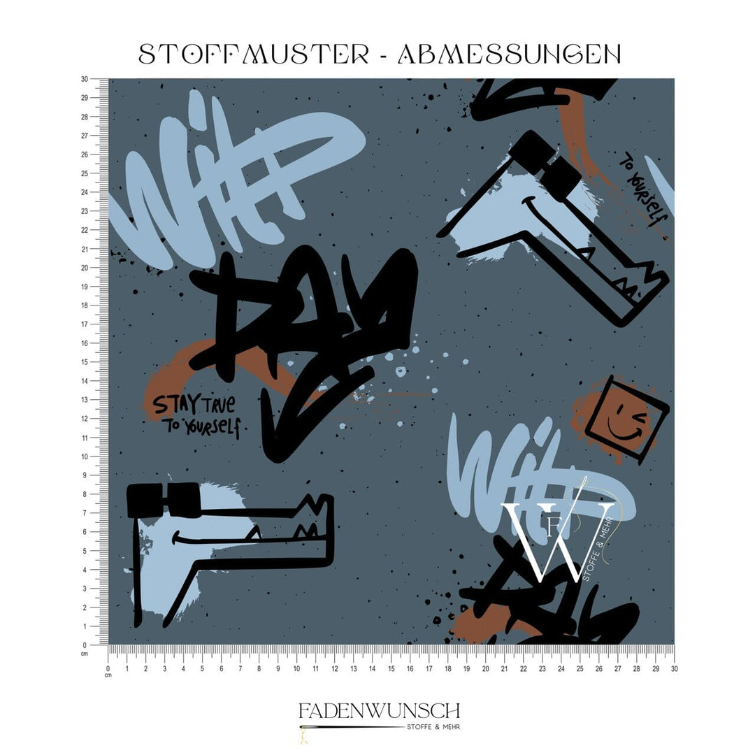 Vorbestellung | "Wild Day - Blau" fadenwunsch 
